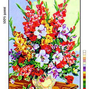 Előfestett gobelin (goblein) minta - Meska.hu