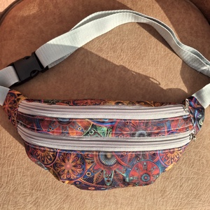 Övtáska plusz zsebbel színes  - táska & tok - övtáska - Meska.hu