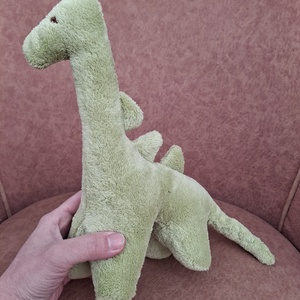 Plüss nagy dínó zöld  - játék & sport - plüssállat & játékfigura - plüss dínók - Meska.hu