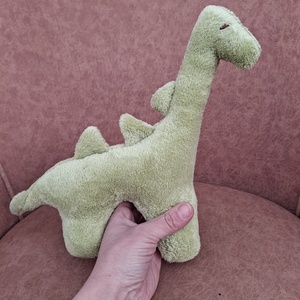 Plüss nagy dínó zöld  - játék & sport - plüssállat & játékfigura - plüss dínók - Meska.hu