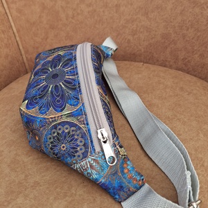 Övtáska egyterű kék, Táska & Tok, Övtáska, Varrás, MESKA