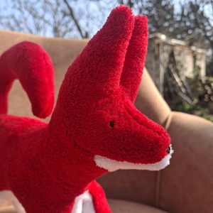 Plüss nagy Róka  - játék & sport - plüssállat & játékfigura - róka - Meska.hu