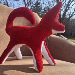 Plüss nagy Róka  - játék & sport - plüssállat & játékfigura - róka - Meska.hu