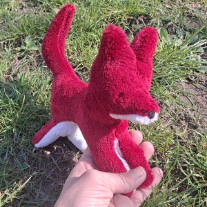 Plüss kis Róka  - játék & sport - plüssállat & játékfigura - róka - Meska.hu