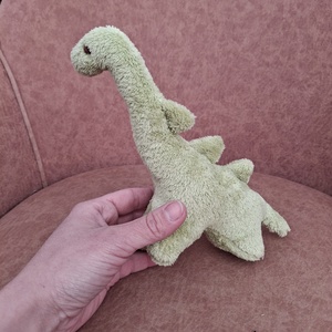 Plüss kis dínó zöld , Játék & Sport, Plüssállat & Játékfigura, Plüss dínók, Hímzés, Varrás, MESKA