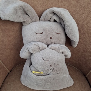 Plüss nagy babás nyuszi, Játék & Sport, Plüssállat & Játékfigura, Nyuszi, Hímzés, Varrás, MESKA