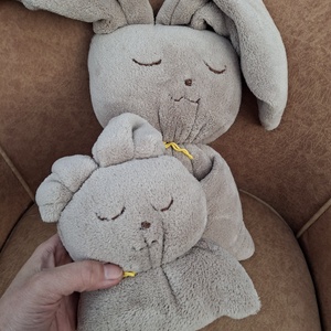 Plüss nagy babás nyuszi - játék & sport - plüssállat & játékfigura - nyuszi - Meska.hu