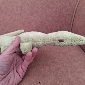 Plüss nagy zöld gyík , Játék & Sport, Plüssállat & Játékfigura, Más figura, Varrás, Hímzés, MESKA