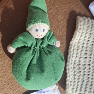 Marokbaba mózeskosárban [7] - játék & sport - baba & babaház - játékbaba, babakellék - Meska.hu