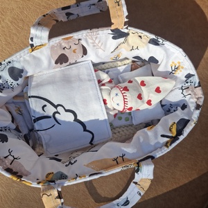 Marokbaba mózeskosárban [9], Játék & Sport, Baba & babaház, Játékbaba, babakellék, Varrás, MESKA