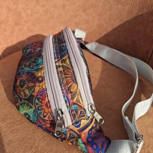 Övtáska plusz zsebbel színes - táska & tok - övtáska - Meska.hu