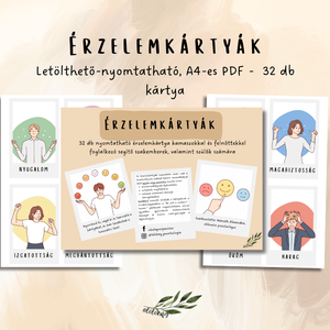 Letölthető-nyomtatható érzelemkártyák - Meska.hu