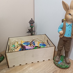 Fa tároló, Otthon & Életmód, Dekoráció, Asztal és polc dekoráció, Díszdoboz, Famegmunkálás, Gravírozás, pirográfia, MESKA