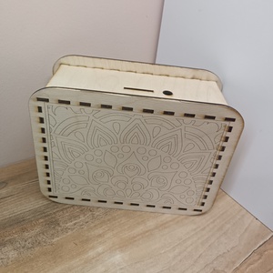 Személyre szabott fa persely �  fél millió gyűjtési cél - otthon & életmód - dekoráció - asztal és polc dekoráció - persely - Meska.hu