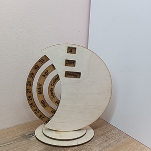 Örök naptár-Gravírozható - otthon & életmód - dekoráció - fali és függő dekoráció - falinaptár & öröknaptár - Meska.hu