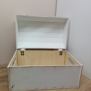 Egyedi kincses fa láda -szemelyre szabható  - otthon & életmód - tárolás & rendszerezés - láda - Meska.hu