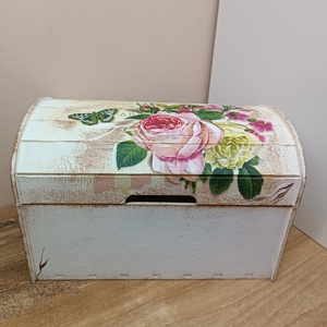 Egyedi kincses fa láda -szemelyre szabható  - otthon & életmód - tárolás & rendszerezés - láda - Meska.hu