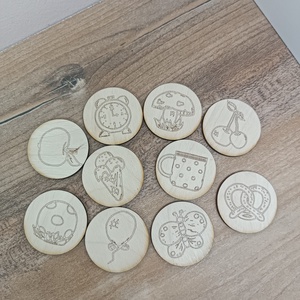 Óvodai jelek , Játék & Sport, Ovis felszerelés, Óvodai jelek, Famegmunkálás, Gravírozás, pirográfia, MESKA