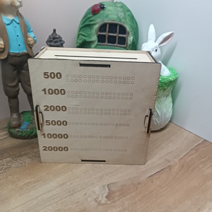 Egyedi gyűjtő persely -személyre szabható  - otthon & életmód - dekoráció - asztal és polc dekoráció - persely - Meska.hu