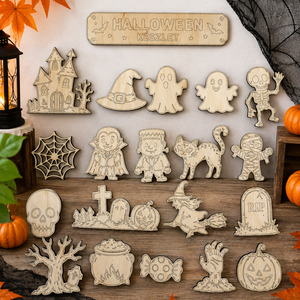 Halloween figurák  - Meska.hu