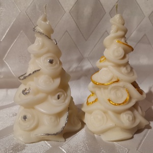 Karácsonyi stilizált illatgyertya, Karácsony, Karácsonyi lakásdekoráció, Karácsonyi illatgyertya, mécses, Gyertya-, mécseskészítés, MESKA