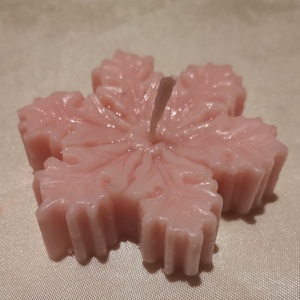 Hópehely gyertya vagy illatviasz  - otthon & életmód - gyertya, illat, aroma - gyertya - Meska.hu