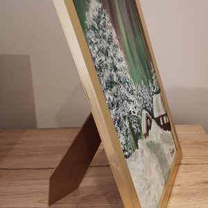 Sarki fény 3020 cm akril festmény - művészet - festmény - akril - Meska.hu