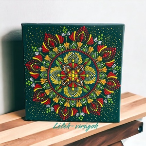 Nyári hangulatok mandala, Otthon & Életmód, Dekoráció, Spiritualitás, Mandala, Festészet, MESKA