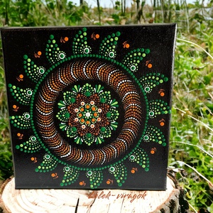 Őszi hangulat_2 mandala - otthon & életmód - dekoráció - spiritualitás - mandala - Meska.hu