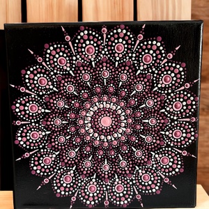 Rózsaszín világ mandala, Otthon & Életmód, Dekoráció, Spiritualitás, Mandala, Festészet, MESKA