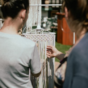 Makramé lámpa workshop ajándékutalvány - diy (csináld magad) - workshop & tanfolyam - Meska.hu