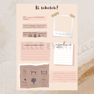 Digitális esküvői játék - Ki lehetek?, Művészet, Grafika & Illusztráció, Digitális, Fotó, grafika, rajz, illusztráció, MESKA