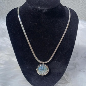 Opalit nyaklánc - ékszer - nyaklánc - medálos nyaklánc - Meska.hu