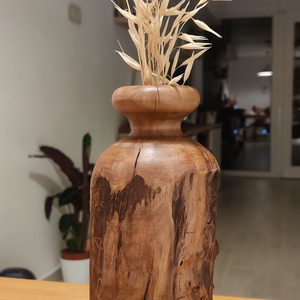 fa váza - otthon & életmód - virágdekoráció - virágtartó - váza - Meska.hu