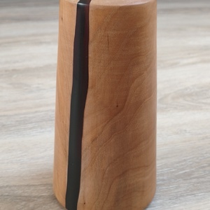 Epoxyval kiöntött fa váza, Otthon & Életmód, Virágdekoráció, Virágtartó, Váza, , MESKA