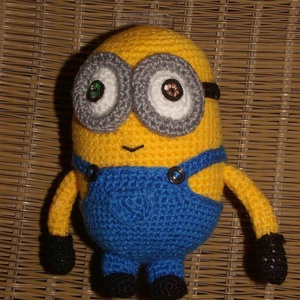 Horgolt BOB minion -  - Meska.hu