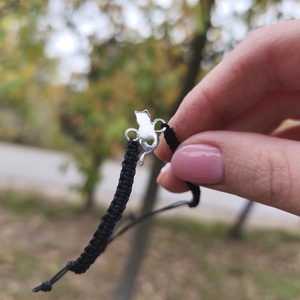 Cicás karkötő , Ékszer, Karkötő, Fonott karkötő, Ékszerkészítés, Ötvös, MESKA