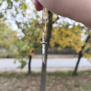 Kard medál ezüstből  - Meska.hu