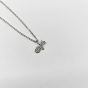 Gyík medál ezüstből ?, Ékszer, Nyaklánc, Medál, Ékszerkészítés, Ötvös, MESKA