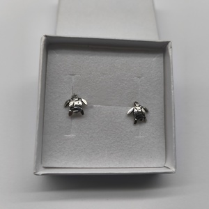 Teknős mintájú fülbevaló , Ékszer, Fülbevaló, Fülékszer, Ékszerkészítés, Ötvös, MESKA