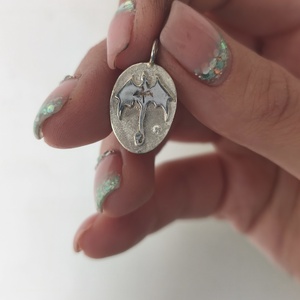 Fourth Wing medál , Ékszer, Nyaklánc, Medál, Ékszerkészítés, Ötvös, MESKA