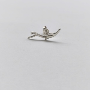 Aggancs alakú fél pár fülbevaló  - ékszer - fülbevaló - fülékszer - Meska.hu