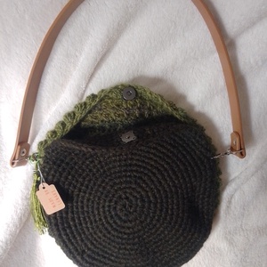 Egyedi horgolt crossbody, válltáska - táska & tok - kézitáska & válltáska - válltáska - Meska.hu