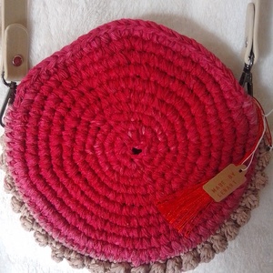 Egyedi horgolt crossbody, válltáska - táska & tok - kézitáska & válltáska - válltáska - Meska.hu