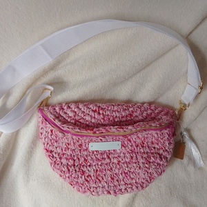 Egyedi horgolt crossbody, válltáska, övtáska - Meska.hu