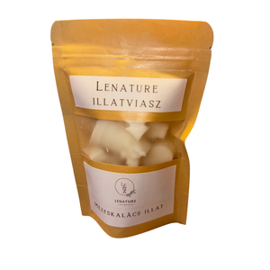 Lenature illatviasz  - szójaviaszból - otthon & életmód - gyertya, illat, aroma - gyertya - Meska.hu