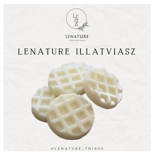 Lenature illatviasz  - szójaviaszból, Otthon & Életmód, Gyertya, illat, aroma, Gyertya, Gyertya-, mécseskészítés, MESKA