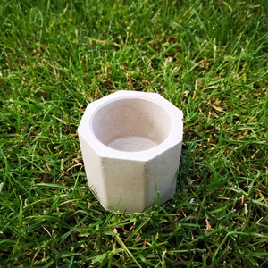 Pots 8 oldalú mini betonkaspó - Meska.hu