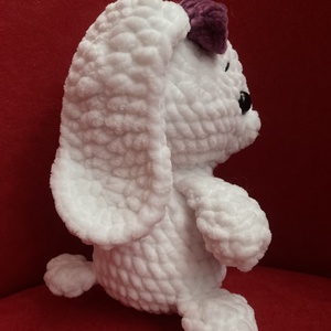 Horgolt amigurumi Ariel nyuszi - játék & sport - plüssállat & játékfigura - nyuszi - Meska.hu