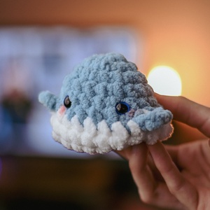 Fóka- Bálna plüsi - játék & sport - plüssállat & játékfigura - hal - Meska.hu